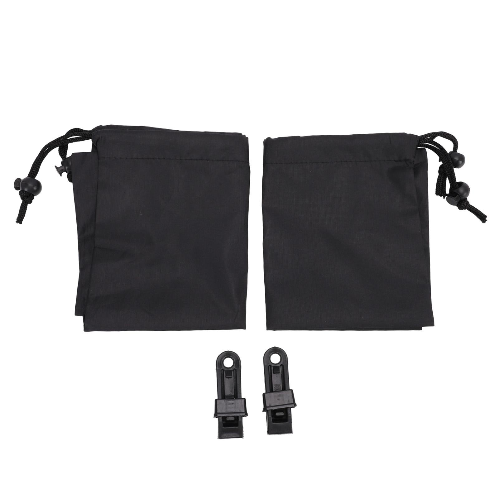 Toys Arts 2Pcs Outdoor Curtain Weights Oxford Fabric Drapery Weighted Bags With Clamps For Drape Tablecloths Gazebo