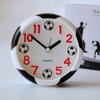 Soccer Shaped Desk Alarm Clock Creative Football Pattern Student Study Table Clock Silent Bedroom Accessory