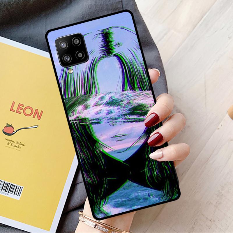 Sad Japanese Anime Aesthetic For Samsung Galaxy A54 A14 A16 A26 A36 A56 A22 A32 A52 A55 A35 A05 A06 A15 A53 A33 A13 Case