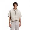 Mens Lapisy Plain Short-Sleeved Shirt