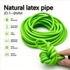 5M/2M Fruit Green Natural Latex Tube ID 1-8mm with excellent sealing performance and good extensibility