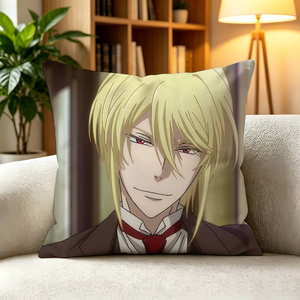 W-William James Moriarty Moriarty the Patriot Square Double-Sided printed Pillow Case Bedroom Bedside Pillow Sofa Cushion Cover