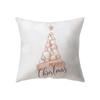 Home Decor Christmas Theme Printed Pattern Cushion Cover Home Living Room Sofa Decoration Square Throw Pillow Pillow Cover