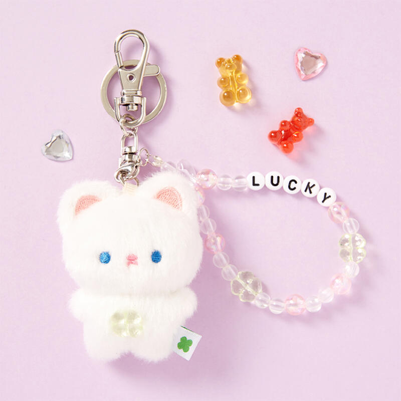 Lucky Cat Charm Keychain & Amulet Set Cheer Pass (42001095)