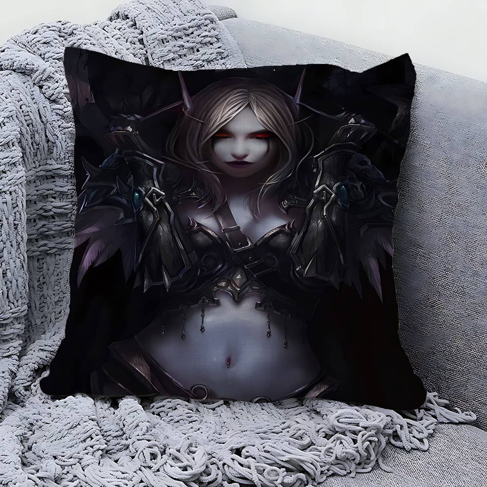 Game World Of Warcraft Cushion Cover Polyester Sofa Cushions Decorative Throw Pillows Home Decoration Pillowcover
