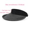 Big Brim Empty Top Straw Hat Women Summer Anti-Uv Protection Sunscreen Sun Hat Foldable Roll Up Shades Outdoor Cycling Beach Cap