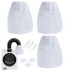 Lint Catcher For Dryer Dryer Vent Filter Reusable Fluff Cleaning Kit Dryer Vent Bucket Indoor Box For Ventless Dryer To Prevent