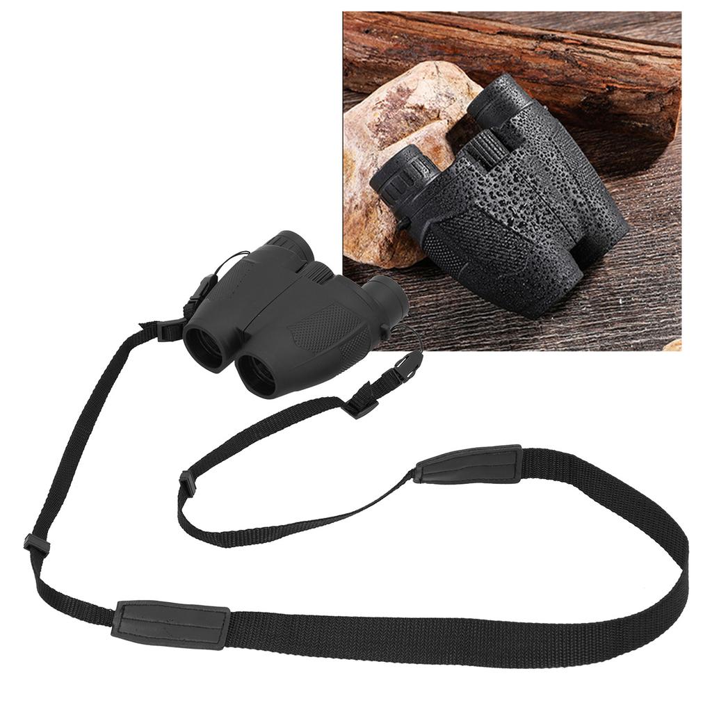 10x25 Outdoor Binoculars Handheld Sightseeing Binoculars with Strap for Bird Watching