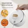 304 Stainless Steel Large Capacity Instant Noodle Bowl with Lid and Heat Preservation for Dormitory or Lunch.