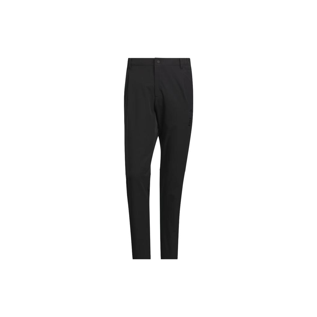 New Adidas Wuji Series Wuji Stretch Pants Knitted Sports Pants Men's Black JE6663