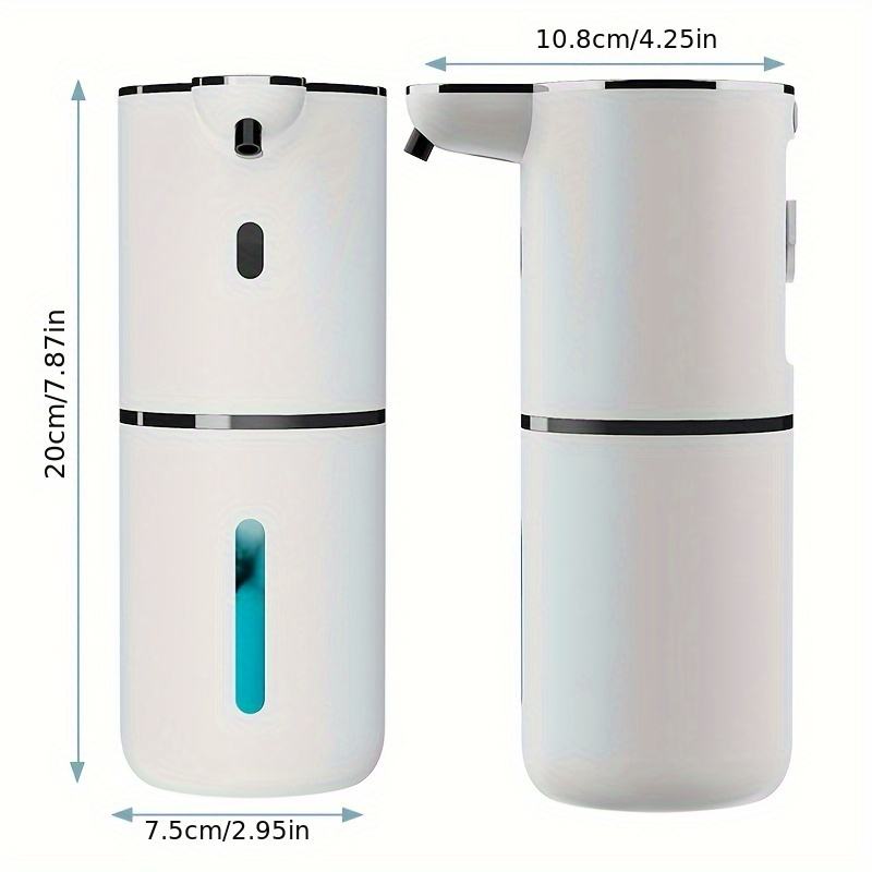 380ML Digitalanzeige Haushalt Schaum-/Flüssigreiniger Pumpe Intelligenter Infrarot Automatischer Sensor Seifenspender Für Küche Badezimmer