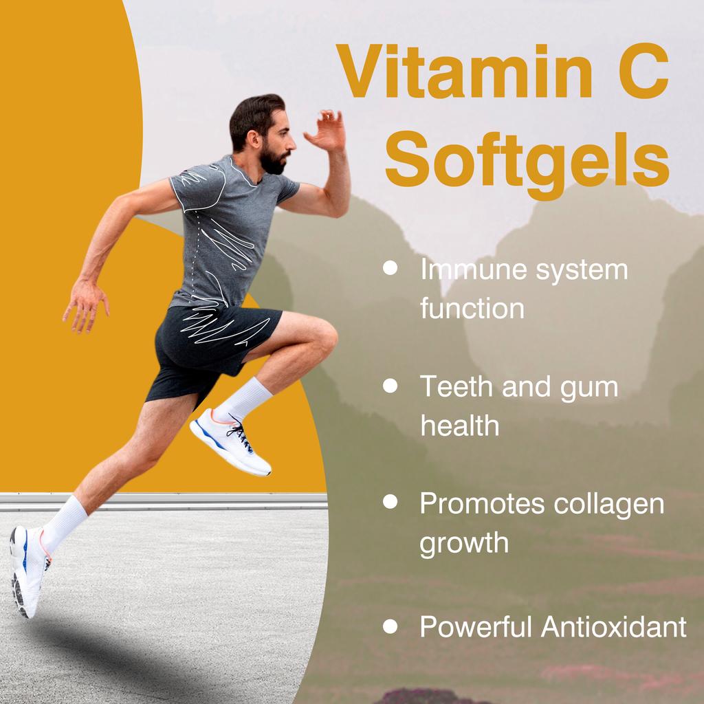 Vitamina C - Supporta la Salute Immunitaria e Antiossidante, Protezione Antiossidante