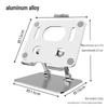 Adjustable Aluminum Tablet and Phone Stand for iPad and iPhone