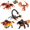 Game Schleich Eldrador Lava Scorpion Pvc Figure Doll Kids Model Toy Decor Home