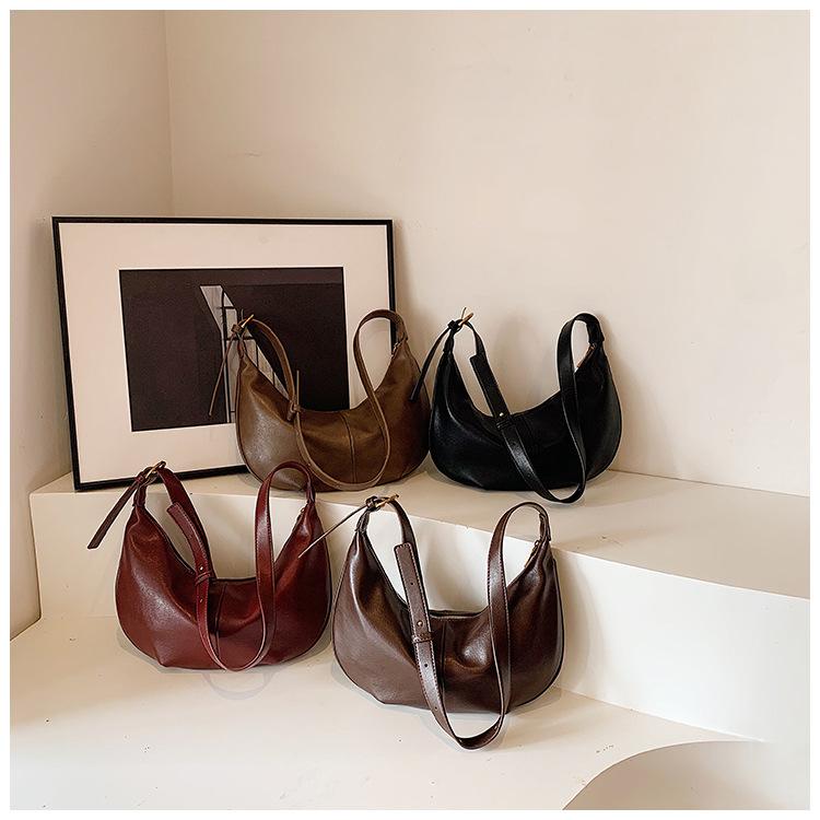 New Women's Bag, Maillard Style Dumpling Bag.