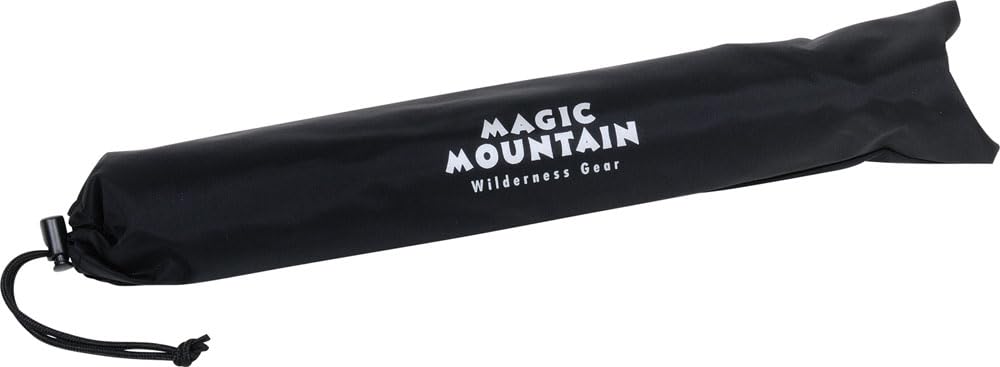 Magic Mountain MC100 Folding Trail Black for Hiking and Camping Chair, (BK),