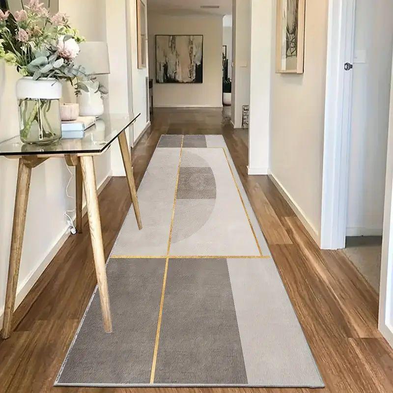 

SXB Simple Long Carpet, Corridor, Entrance Floor Mat, Bedside, Kitchen, Living Room, Club Mat, Home Decoration 50X80CM(1.6X2.6FT