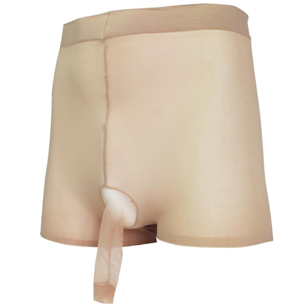 Men Women Thin Breathable Stocking Pantyhose Lingerie Thin Underwear Shorts Pants