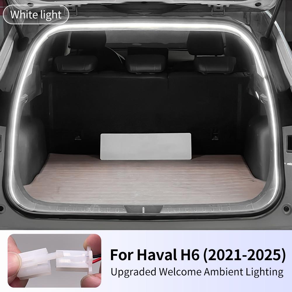 Dynamic Flowing LED Strip Interior Light for HAVAL H6 3rd III 2021-2025 Cuttable Waterproof IP66
