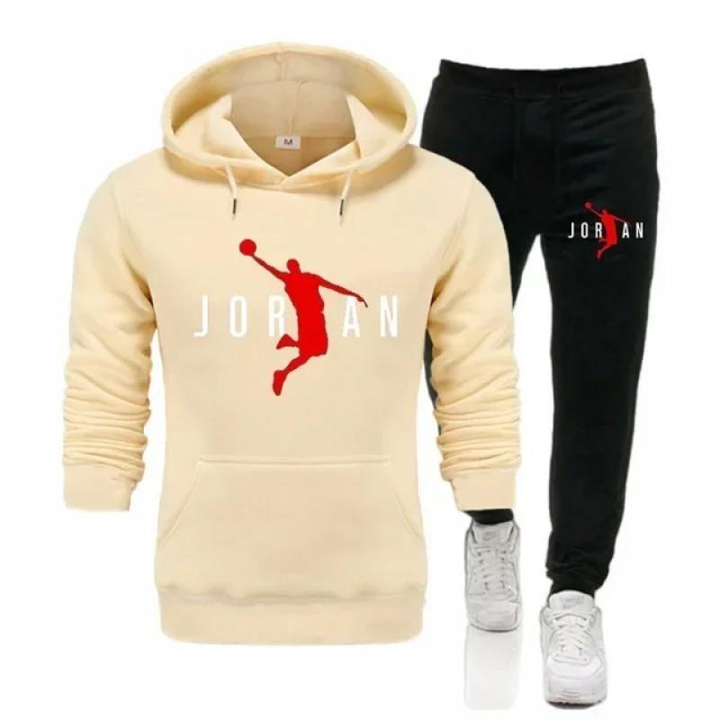 Mens Sports Tracksuit Loose Casual Long Sleeve Hooded Sweatshirt Shorts Set