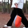 Portable Outdoor Thickened Anti-tip Double Hammock for Camping, Picnic, Courtyard, Balcony, and Home Use Swing