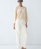 Masimodutti Wool Blend Round Neck Sweater