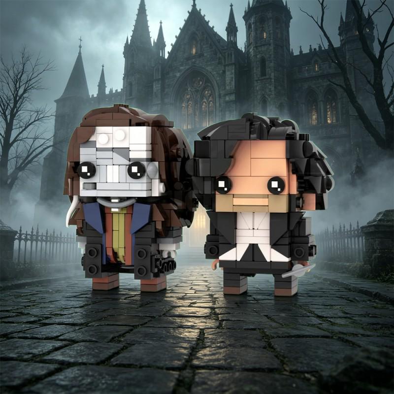 Frankenstein & Monster Building Blocks Model - Popular Set