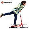 Adjustable Foldable Ski Car for Kids: Dual-Use Snow & Land Model with Wheels & Skateboard
