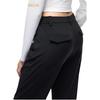 Anta Champion All-Weather Series Comfortable Casual Simple Fleece Sports Long Pants Women Bottoms Basic-Black 162510507-2