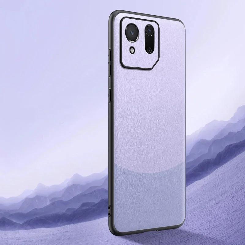 

Luxury Leather Phone Case For Asus ROG Phone 9 8 Pro 9Pro Plain Skin Shockproof Soft Back Cover Phone box 7 7Pro 6 5 3 Hard Bump For ROG Phone 5