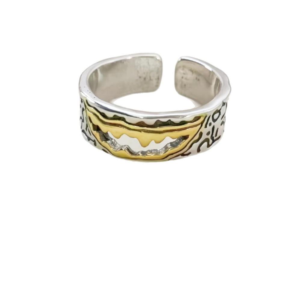 Unisex Retro Venom Dark Style Hip Hop Fashion Index Finger Ring
