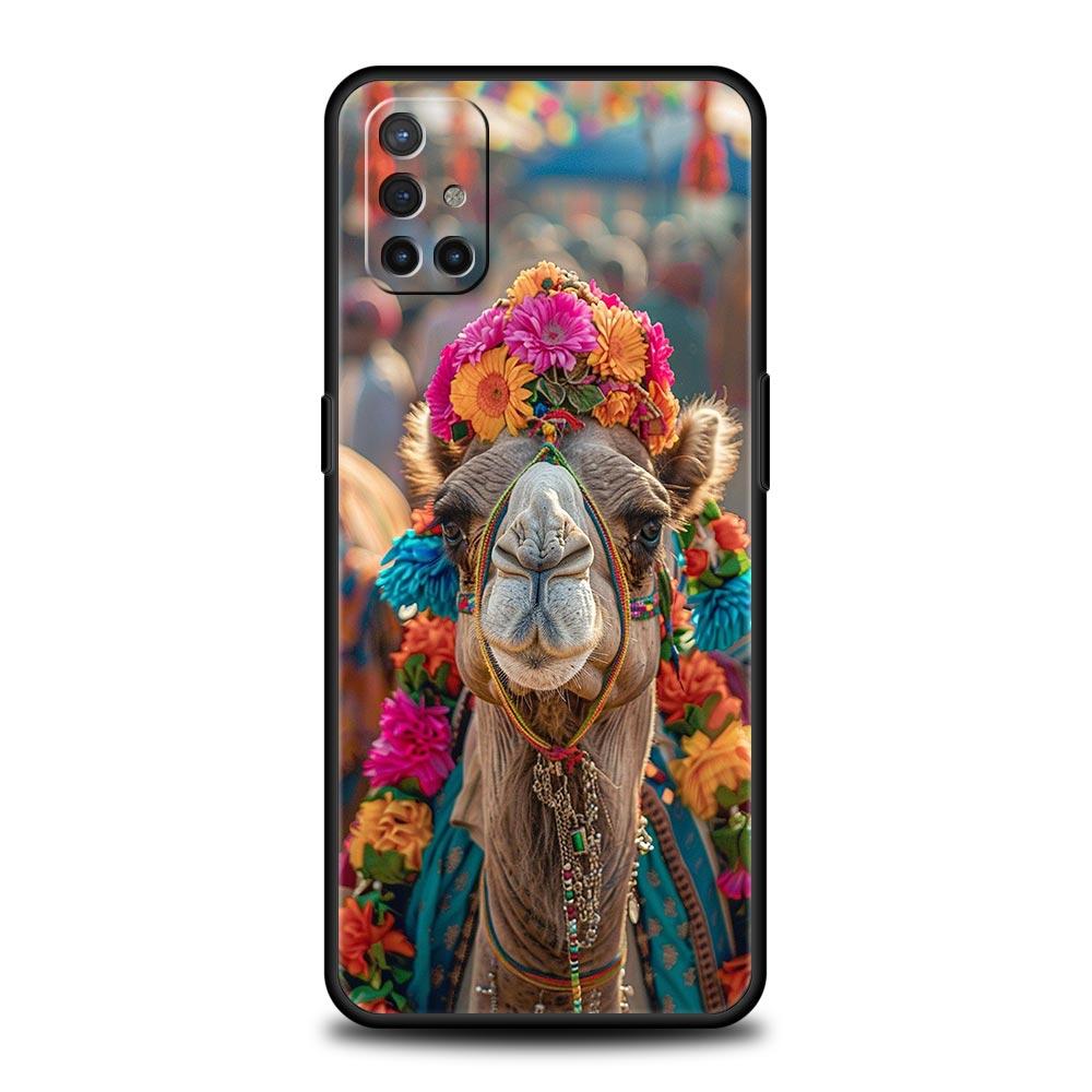 Animal Camel Phone Case For Oneplus 13R 13 12R 11 10T 10R Nord N100 N200 N10 10 9 9R 9RT CE 3 2 Z Pro 5G Soft TPU Cover Fundas