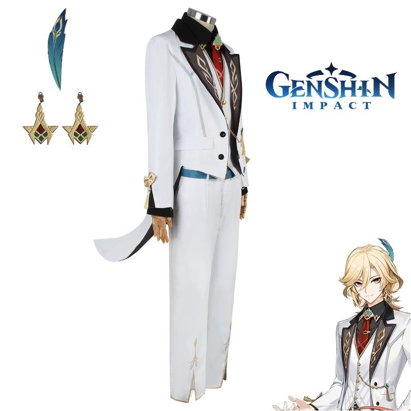 Impact Kaveh Genshin Linkage Cosplay Costume Halloween Party Outfit Gifts Fans