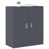 Storage Cabinet Anthracite Grey 80 x 40 x 90 cm Steel