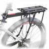 Quick Release Bicycle Rear Seat Rack Adjustable Mountain Bike Luggage Carrier With Reflector