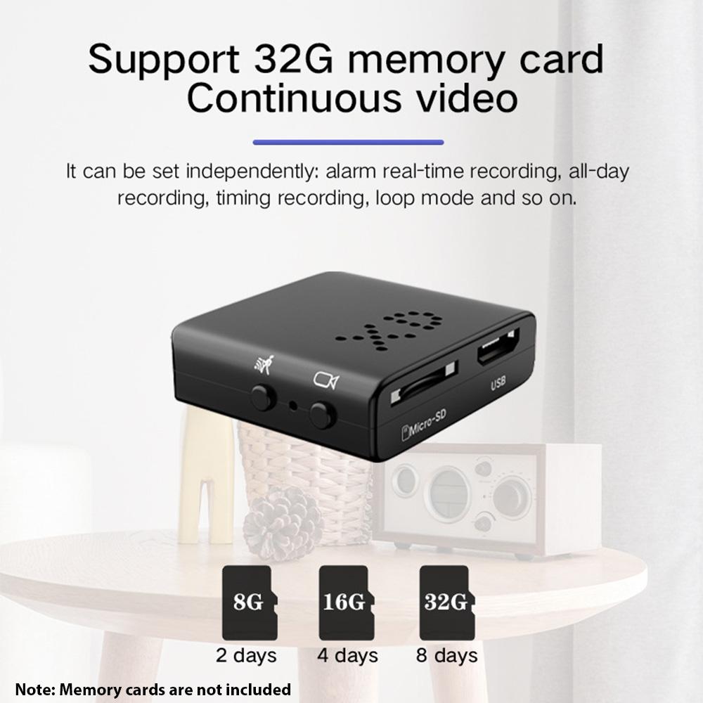 Smart Camera Recording 1080P Security Camcorder Motion Detection and Continuous Portable Infrared Night Viewing   Camera for   Warehouse