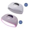 380W High Power UV Nail Lamp with Handle - Quick Dry & Red Light Phototherapy