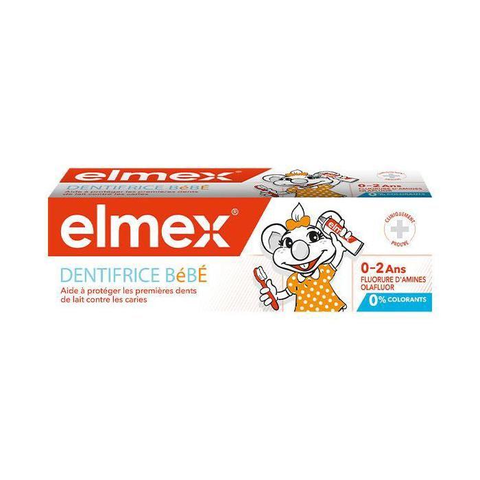 Elmex Anti-Caries Dentifrice Bébé 0-2 Ans 50ml