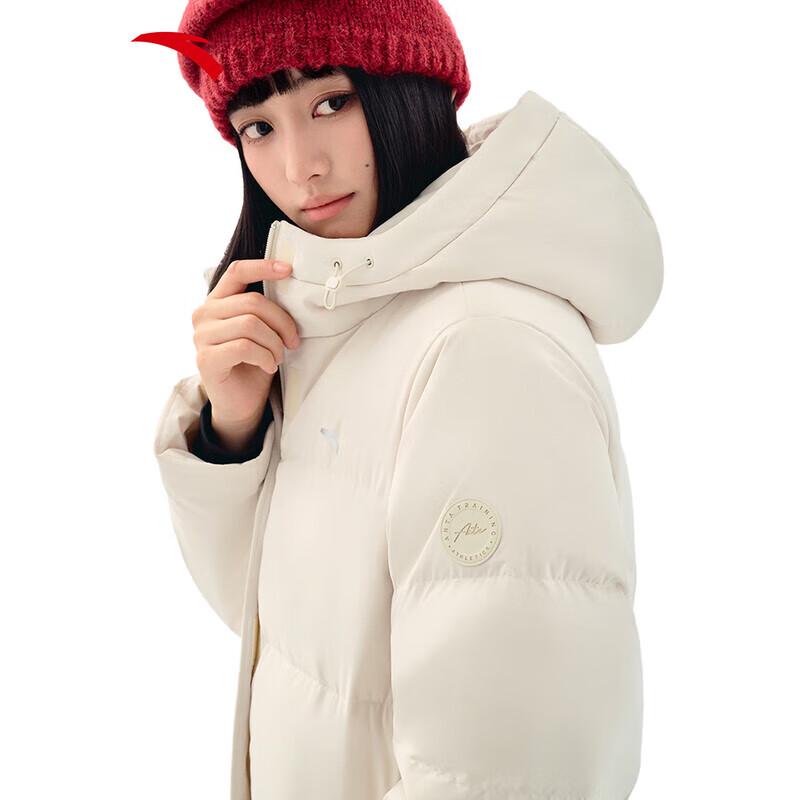 ANTA Women's Mid-Length Puffer Down Jacket