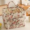 Portable Cotton Underwear Organizer Bag Multi Use Foldable Desktop Storage For Women Bedroom