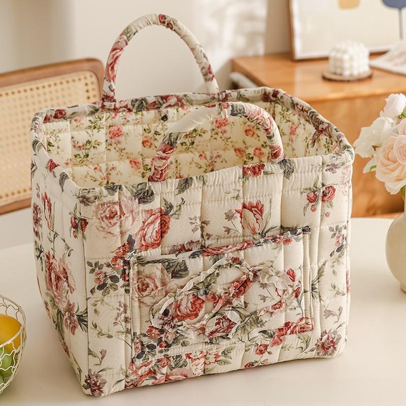 Portable Cotton Underwear Organizer Bag Multi Use Foldable Desktop Storage For Women Bedroom