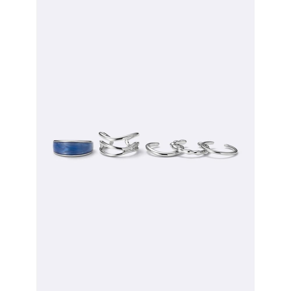 GU by Uniqlo Color   Metal Ring 5p