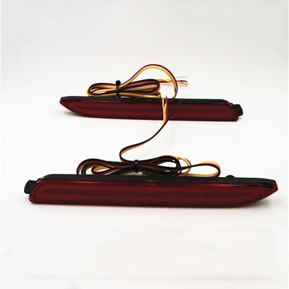 2pcs Rear Bumper Flow Turn Signal LED Tail Light For Toyota Matrix Lexus