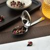2 Piece Stainless Steel Tea Filter Spoon Rustproof Tea Brewing Tool  Afternoon Tea
