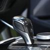 Wnętrze Samochodu Gałka Zmiany Biegów Rękaw Pokrowiec Wykończenie Tekstura Włókna Węglowego ABS Akcesoria Dekoracyjne Do BMW Serii 3 G20 G28