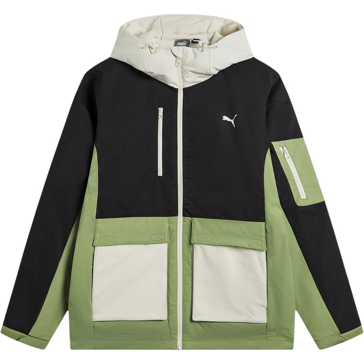 PUMA Down Jackets Unisex Black Hooded Moderate 685321-01 XL 185/104A