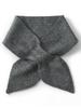 Wool Bow Tie Women Neck Warmer Small Scarf Cowl Collar Loop Soft Winter Essential Knit Accessories