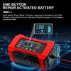 Digital Display Screen Suitable for Lead Acid Batteries 12V6A Intelligent EU Plug Reverse Protection Car/Motorcycle Charger Smart Battery Charger