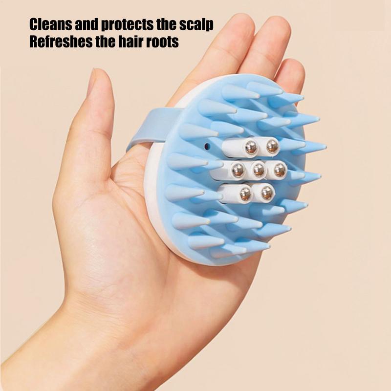 Scalp Massager Shampoo Brush Portable Scalp Massaging Brush Head Scrubber Massage Tool For Men Women Portable Hair Washing Comb