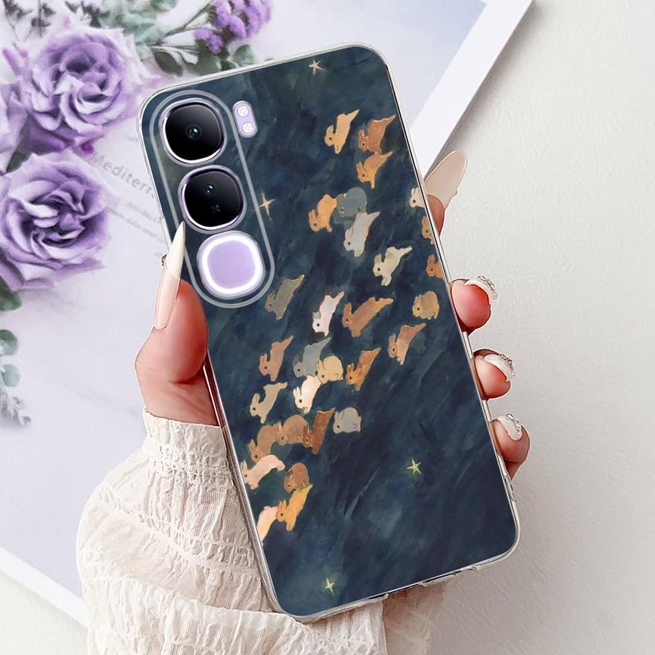 Phone Case For Vivo V40 Lite 4G 5G V40Lite (IDN) V40E V40 Pro V 40 SE New Fashion Cool Design Soft Silicone TPU Slim Cases
